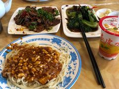 清炒油菜-敦煌达记酱驴肉黄面馆