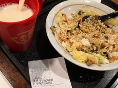 早餐燕麦红豆谷物豆浆-永和大王(龙德广场店)