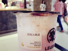 玫瑰荔枝冰激凌-LELECHA乐乐茶(美罗城店)