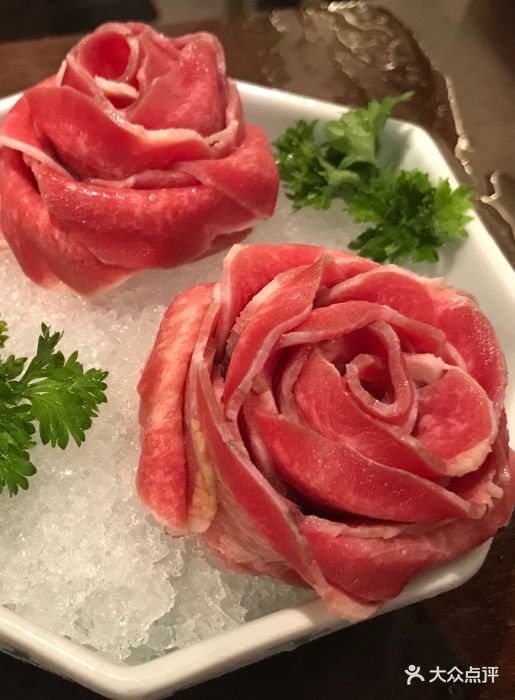 捞王锅物料理(凯德望京店)玫瑰雪花牛舌图片 - 第147张
