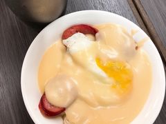 红肠煎蛋芝士捞丁-新记餐厅(香槟大厦店)