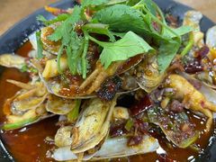 香辣蛏子-老虎滩大连海鲜烧烤(建邺云锦路总店)