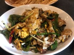 荷包蛋炒尖椒-湘肠香火锅店(团结湖店)