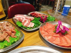 招牌护心肉-·缸桶屋·韩式牛肋条自助烤肉(西湖D11店)