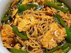 面条尖椒鸡蛋-李记大厨