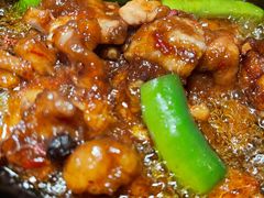 石锅杭椒牛蛙-桂满陇天书(南京德基旗舰店)