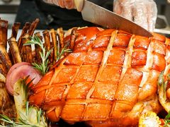 蜜汁烤火腿-广州希尔顿逸林酒店-OPEN開·全日制餐厅·海鲜·小火锅·自助餐(东风路店)