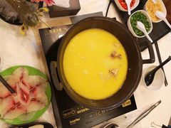 -鲜入围煮花胶鸡海鲜火锅