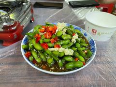 凉拌毛豆-桂萍特色牛筋牛杂(长堤街总店)