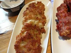 西芹虾饼-颐和•海鲜砂锅粥•啫啫煲(奥林匹克广场店)