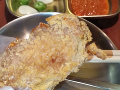 芝士味炸鸡-春熙台韩国料理·章鱼肥牛(西丽店)