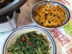 芥末空心菜-回味黑鸭煲·始于2006(万松园店)