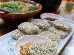 艾草麻糍-盐与味葱葱鲫鱼•自贡菜江湖菜(春熙店)