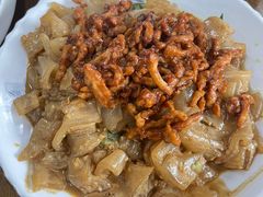 肉丝拉皮-天地家常菜