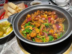 招牌秘制鸡煲-禄婶鸡煲·打边炉