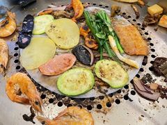 -陈叉子钢盆烤肉(中原万达店)