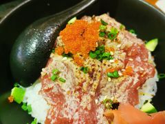 金枪鱼泥盖饭定食-吟松日式料理(莘庄店)