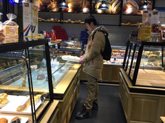 面包甜点陈列柜-欧佩拉(段家坝店)