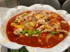 金汤鲜椒牛蛙-蛙蛙叫·干锅年代(钻石广场店)