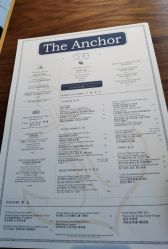 菜单-The Anchor