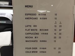 菜单-Manner Coffee(大宁国际商业广场店)