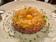 Beef Tartare with Smoked Bone Marrow Mayonnaise-La Petite Maison (LPM) Hong Kong