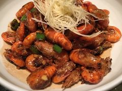 油爆虾-湖滨28中餐厅·西湖宴·杭州君悦酒店