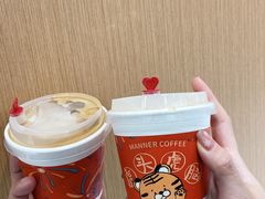 燕麦澳白-Manner Coffee(K11店)