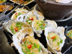 烤生蚝半打六-燚青春东北泥炉烤肉(百合店)