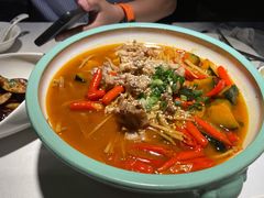 尖椒仔姜爆美蛙-陶苏·品味融合川菜(龙湖源著天街店)