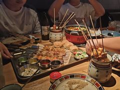 小鸡蘑菇蟹肉大串-雪熊精酿·哈尔滨烧烤酒馆(非遗大串店)