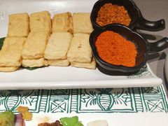 炸包浆豆腐配蘸水-云海肴·汽锅鸡·云南菜(高德置地店)