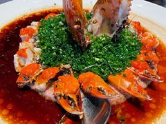 葱香蒸膏蟹-许家菜.艺创菜(仁和新城店)