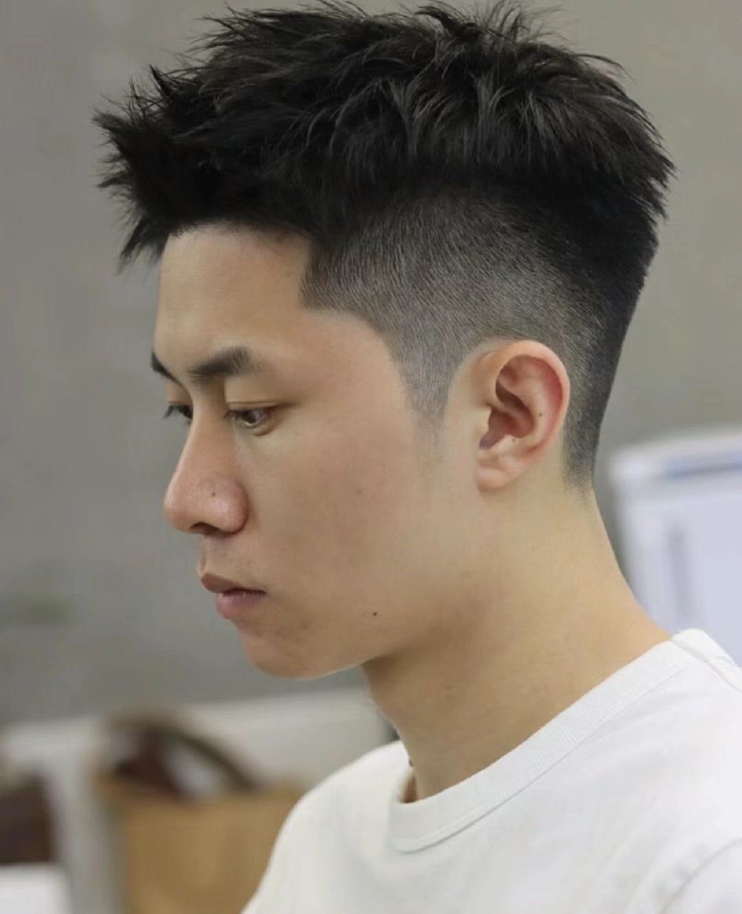 飞机头 男生发型设计