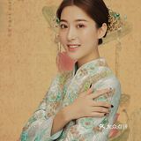 只有拍了工笔画婚纱照,才知道自己能有多美🌼