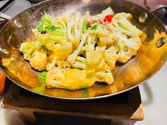干锅花菜-绿茶餐厅(二七万达店)