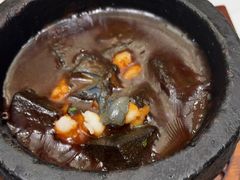 鲍汁石锅手工黑豆腐-宴昆山·私房菜(春晖店)