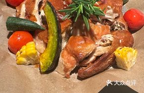 Beautiful Garlic Chicken (Half)