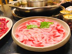 鸭肠-茅草房·河畔园林火锅