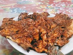 烤虹鳟鱼-何适山庄 ·可团建(水长城P2停车场店)