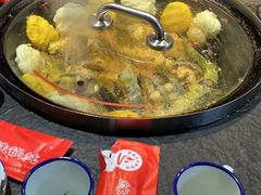 贴饼子-缘福乡村铁锅炖民宿(八达岭店)