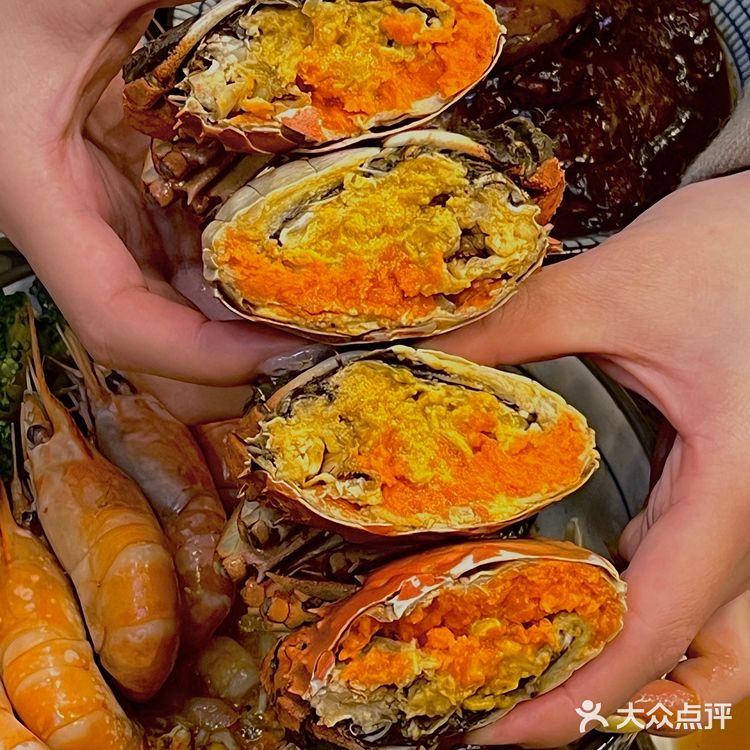 终于在广州吃上这口蟹黄满满的蟹黄面🦀️爆炸好吃🆘