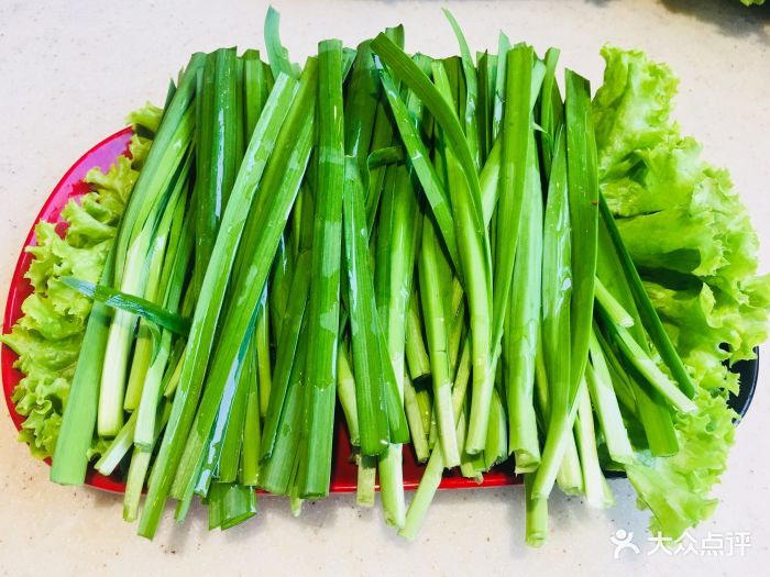 阳坊大都涮羊肉·炙子烤肉(东大街店)烤韭菜图片