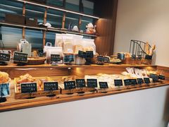 面包甜点陈列柜-慢熟面包店bud bread(孩儿巷店)
