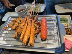 烤台湾香肠-木屋烧烤(创业店)