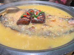 -探鱼·鲜青椒爽麻烤鱼(苏宁广场店)