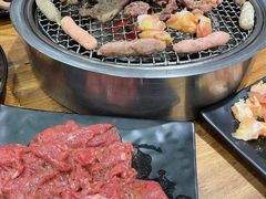 -啊美丽炭火烤肉(滑翔一店)