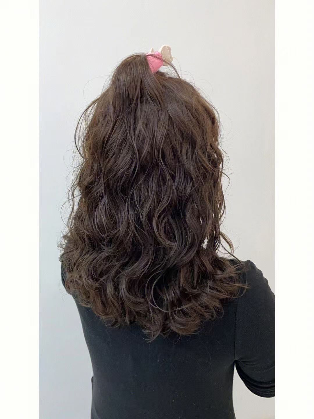 烫卷发 #女生发型 「手艺人hair