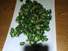 金钩炒海米-船歌·鱼水饺青岛菜(金狮广场店)