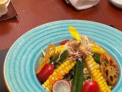 蟹肉蔬菜沙拉-蟹田居·活蟹料理(东城店)